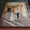 tablou cadou de nunta, Cadoul ideal o pictura in ulei pe panza-portret,familie, foto nunta