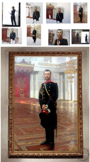 Pictura la comanda, tablouri la comanda, Pictor Ilya Repin Portret Nicholas II Portret imparatul Rusiei 1896