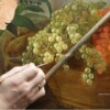 pictura flori de primavara Reproducere pictura celebra tablou stile life cu flori si fructe, pictor Ivan Khrutsky, flowers and fruits 1854g