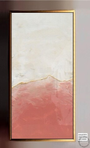 Tablou marmura Emperador somon, Pictura abstracta, Tablou modern, Tablou dimensiune mare, Tablou lac epoxidic