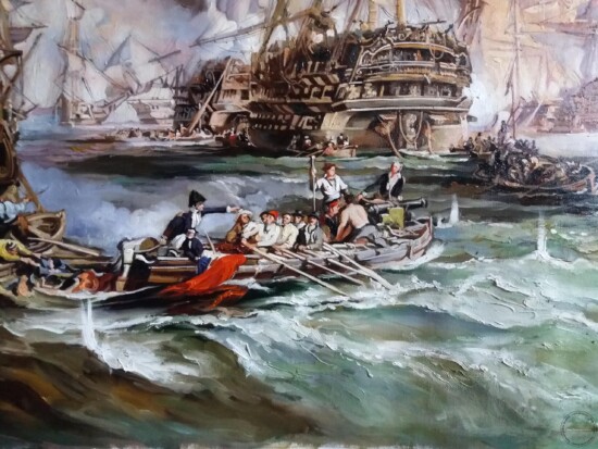 Tablouri cu bombardamente, Tablou cu nave de linie, tablouri cu bărci de nave înarmate, Tablou escadrilă fregate